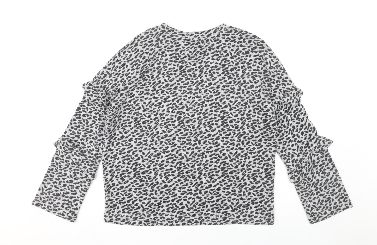 Womens UK Size 10 Dorothy Perkins Grey  Blouse