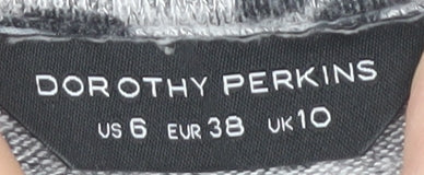 Womens UK Size 10 Dorothy Perkins Grey  Blouse