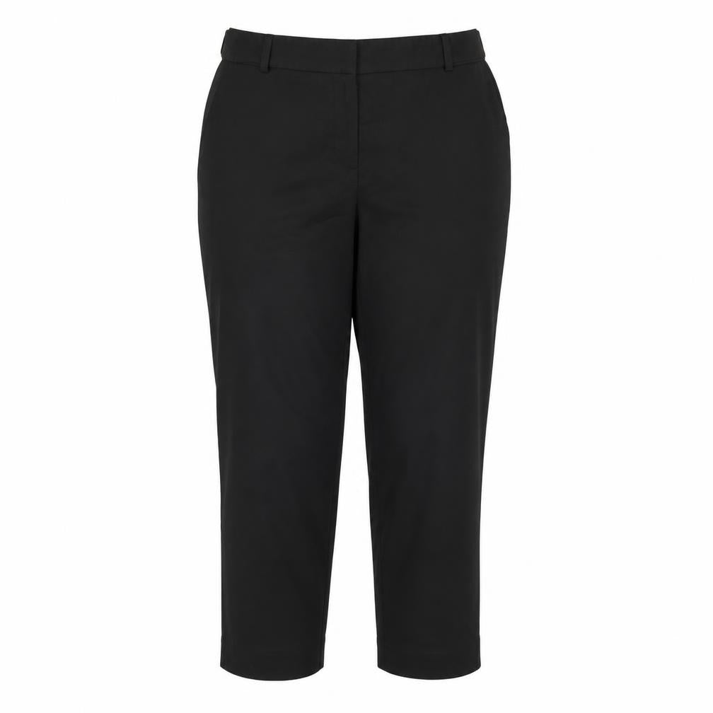 Womens UK Size 12 NEXT Regular Fit Business Casual Black Trousers
