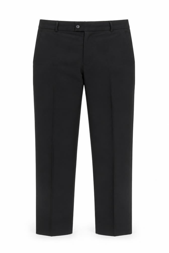 Mens UK Size 38 Debenhams Regular Fit Business Formal Wedding Black Trousers