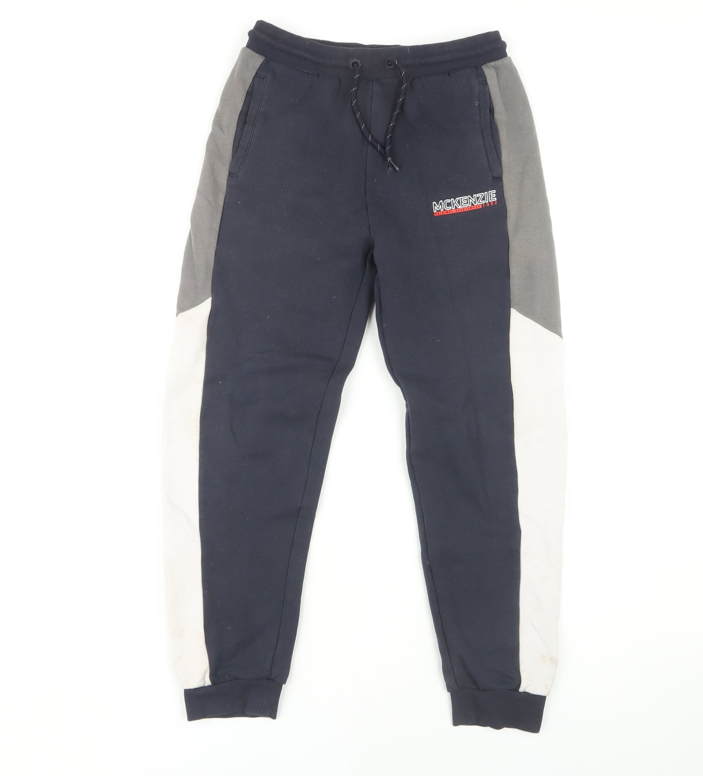 McKenzie Boys Blue Jogger Trousers 13-15 Years Casual