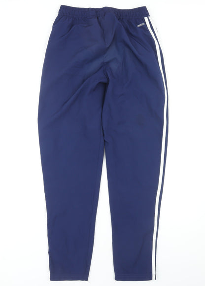 Adidas Boys Blue Jogger Trousers 14 Years
