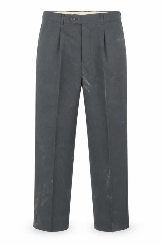 Mens UK Size 32 Burton Regular Fit Formal Grey Trousers