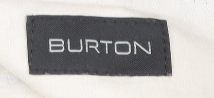 Burton Men's Grey Formal Trousers 32 in Waist Regular Fit