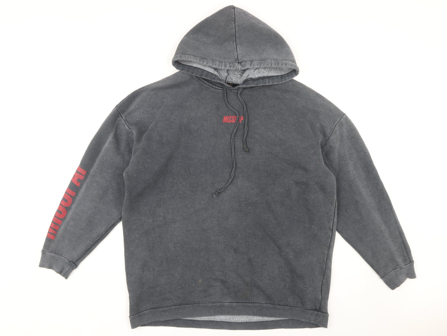 Misspap Women's Grey Pullover Hoodie - Size M