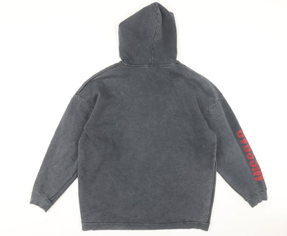 Misspap Women's Grey Pullover Hoodie - Size M