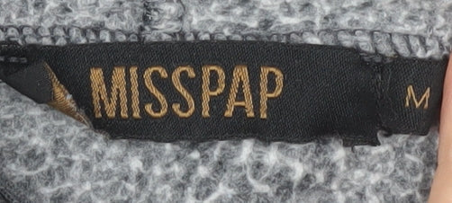 Misspap Women's Grey Pullover Hoodie - Size M