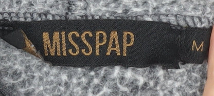 Misspap Women's Grey Pullover Hoodie - Size M