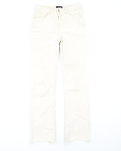 Womens UK Size XS VERO MODA   Ivory Jeans