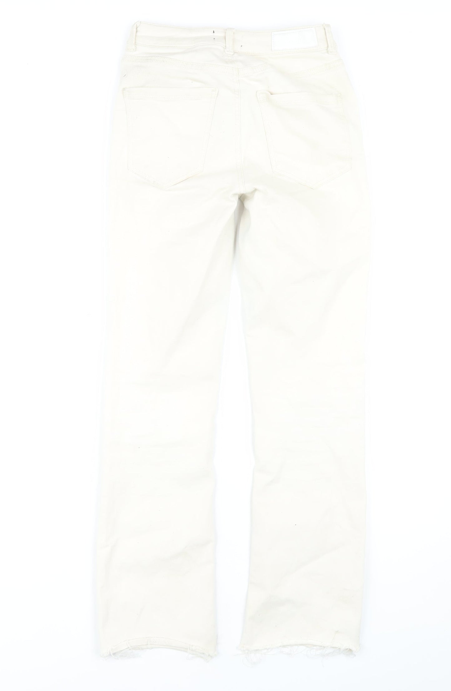 Womens UK Size XS VERO MODA   Ivory Jeans