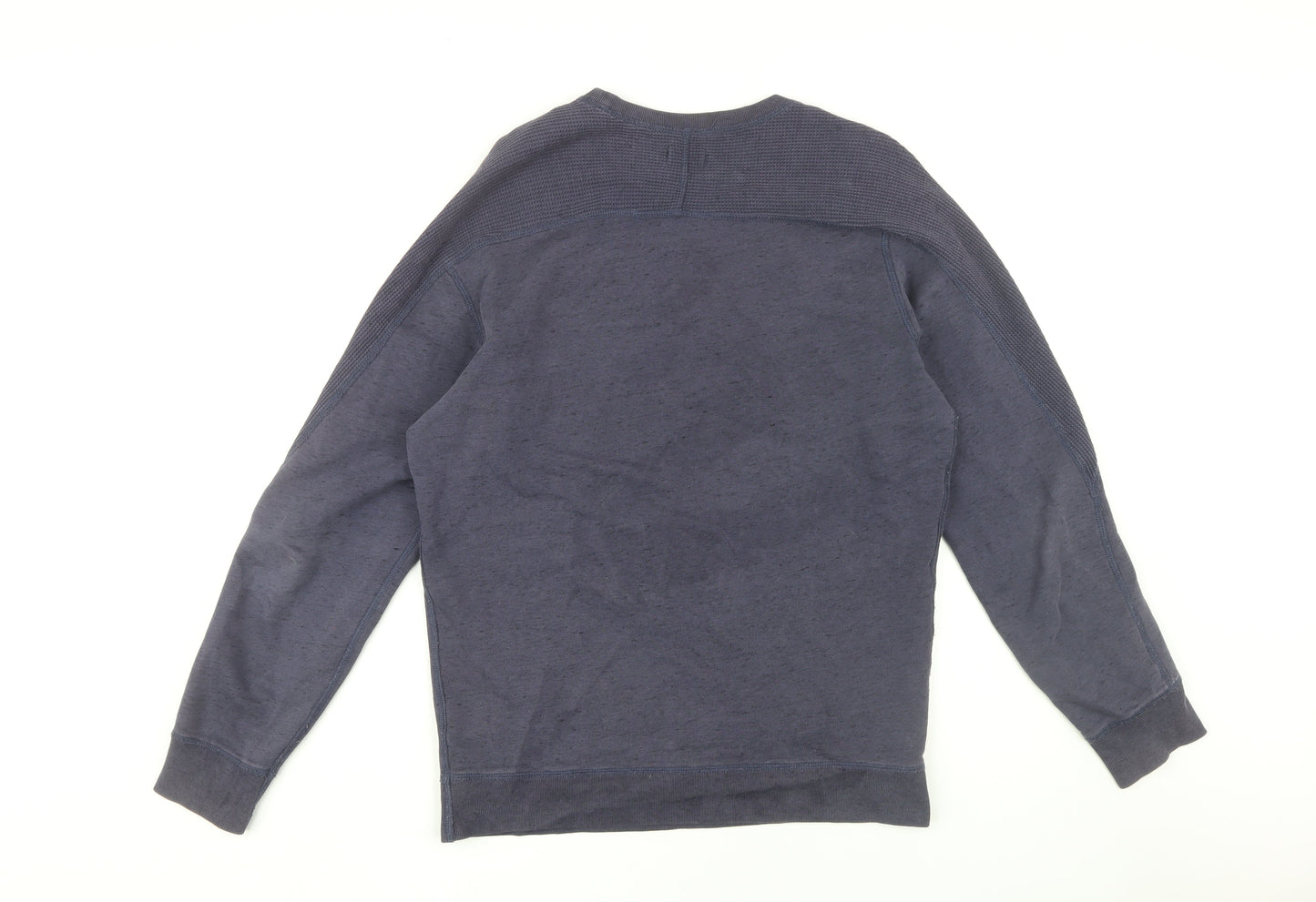 Mens UK Size M Diesel Blue Pullover Sweatshirt