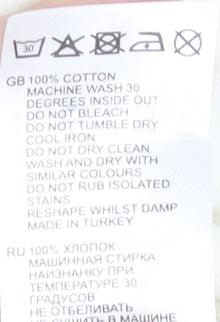 Reiss Men's XL White Cotton T-Shirt