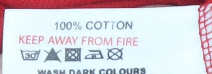 Carabou Men's Red Polo Shirt, Medium, Casual Attire