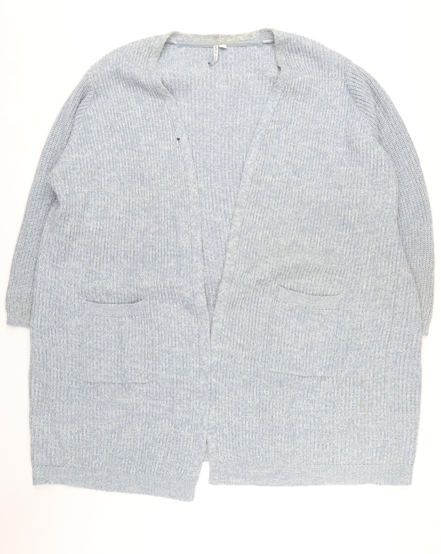 Womens UK Size 32/34 Capsule Blue Cardigan Jumper