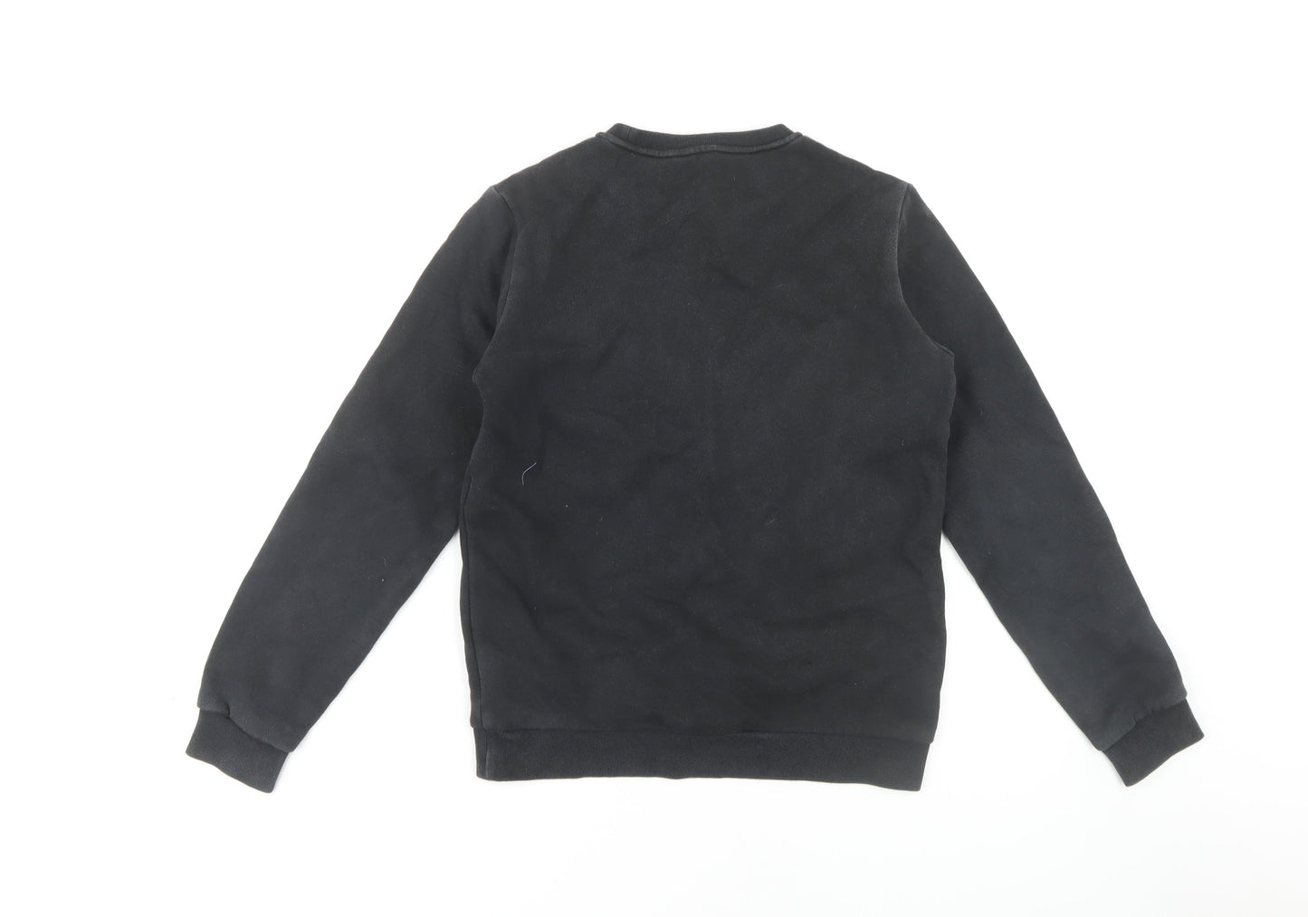 Emporio Armani Boys Black Logo Pullover Sweatshirt 14 Years