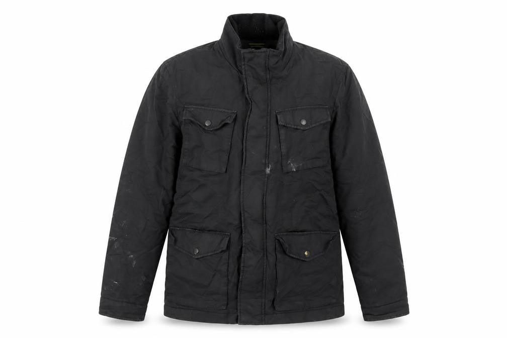 Mens UK Size M NEXT Black Anorak Coat