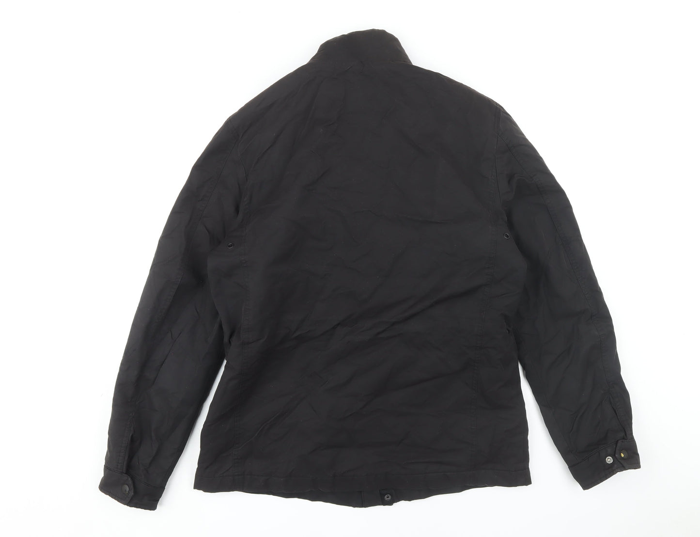 Mens UK Size M NEXT Black Anorak Coat