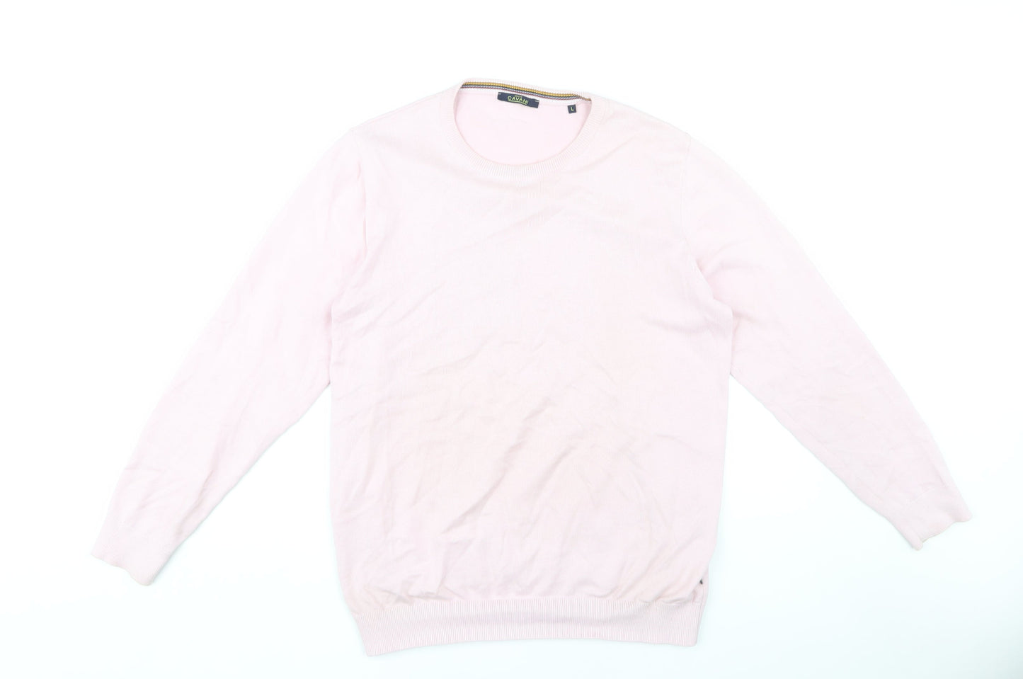 House of Cavani Men's Pink Pullover Jumper L