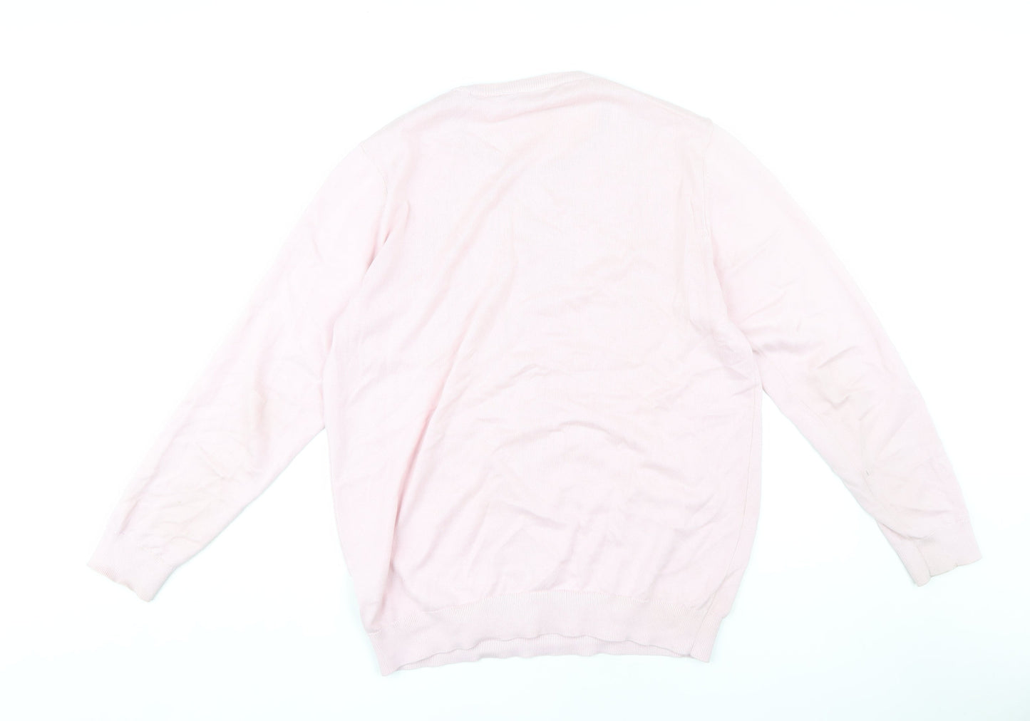 House of Cavani Men's Pink Pullover Jumper L