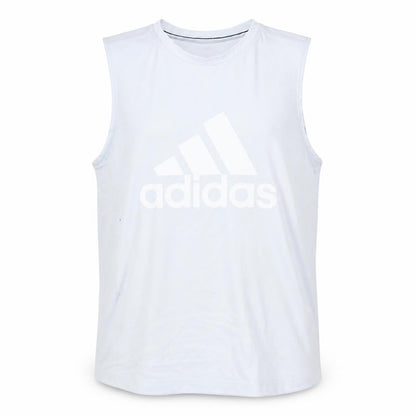 Womens UK Size M adidas White  Tank