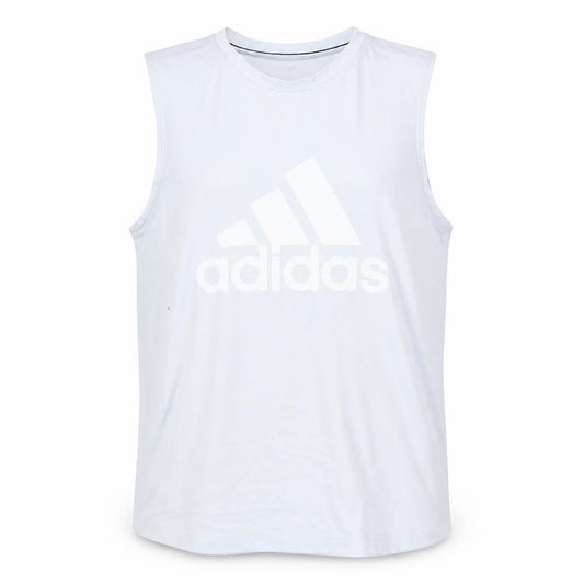 Womens UK Size M adidas White  Tank