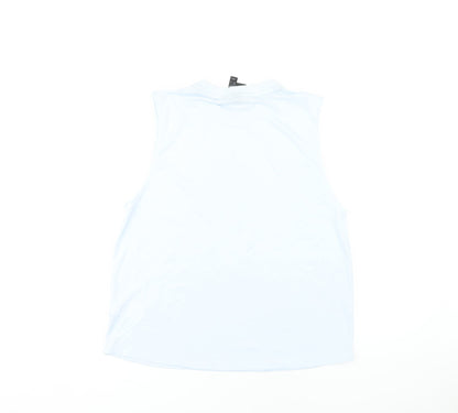 Adidas Women's White Sleeveless Top, Size M