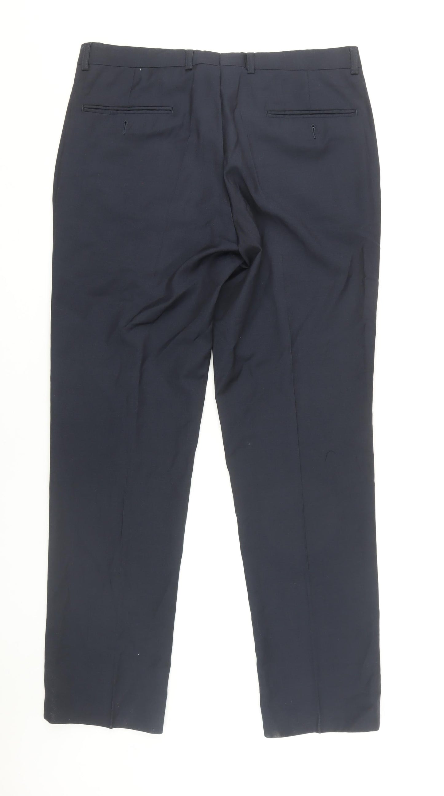 Blazer Men's Blue Dress Pants - Regular Fit