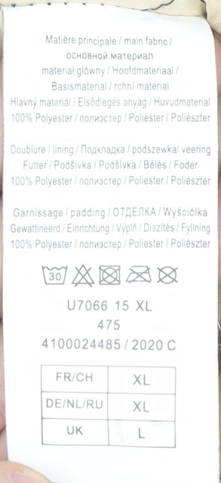 Atlas For Men Blue Waterproof Parka Coat XL