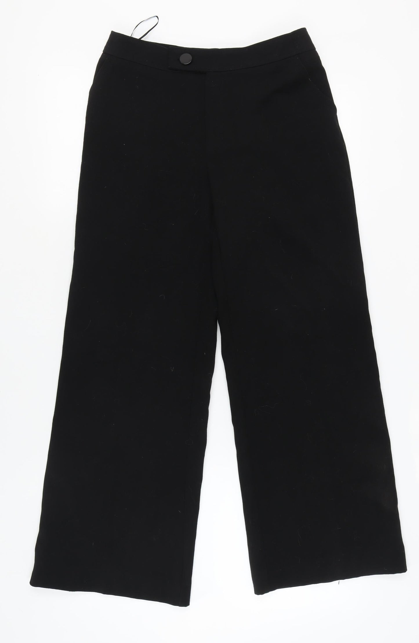 Womens UK Size 10 Marks and Spencer Regular Fit  Black Trousers