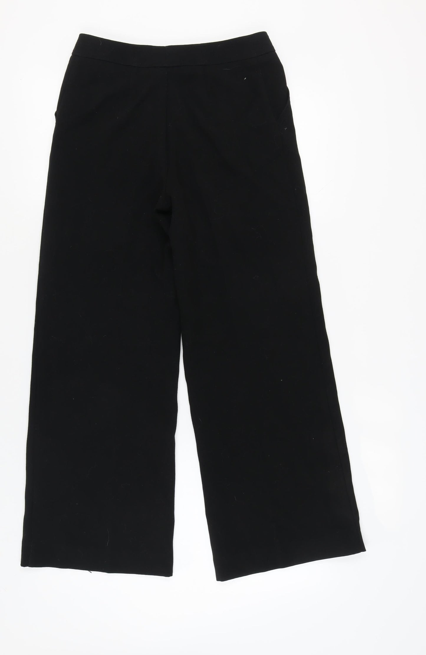 Womens UK Size 10 Marks and Spencer Regular Fit  Black Trousers