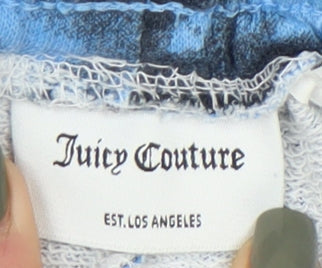 Juicy Couture Blue Tie Dye Jogger Trousers for Girls 9-10 Years