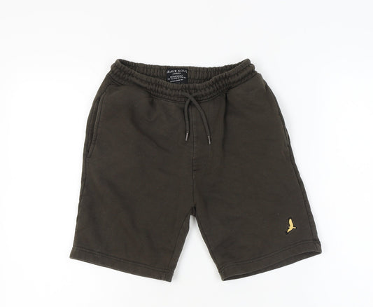 Brave Soul Men's Black XS Sweat Shorts