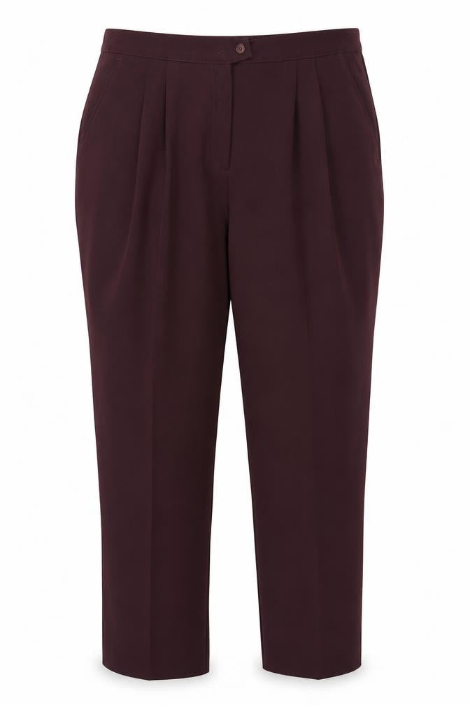 Womens UK Size 22 Afibel   Brown Trousers