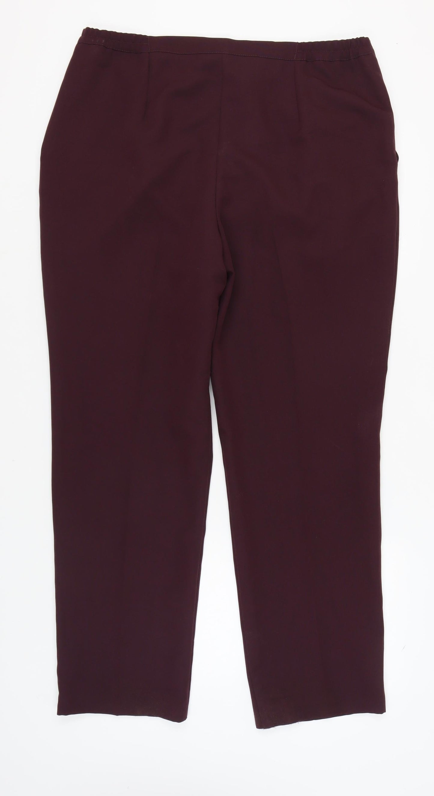 Womens UK Size 22 Afibel   Brown Trousers