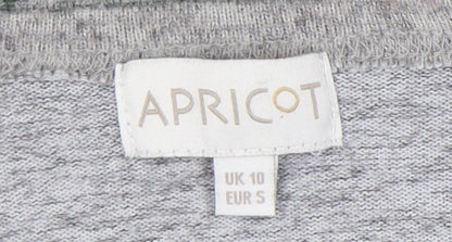 Womens UK Size 10 Apricot Grey Tunic Tunic