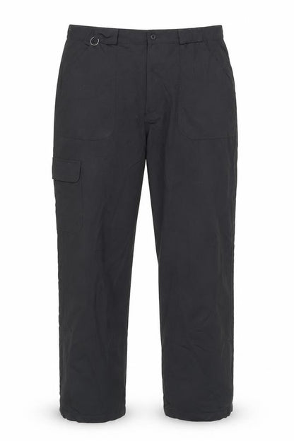 Mens UK Size 38R Hawkshead  Cargo Black Trousers