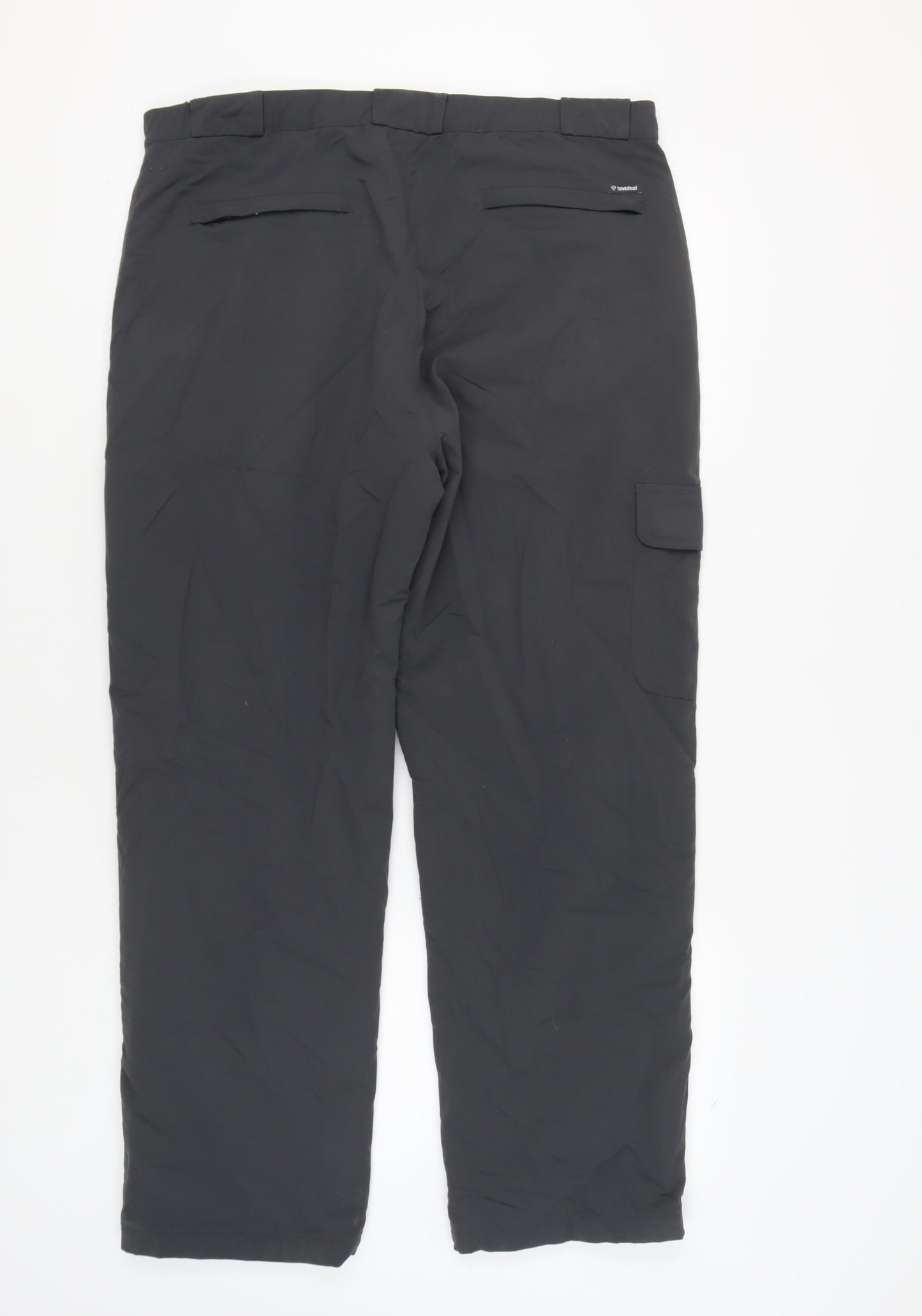 Hawkshead Men's Black Cargo Trousers 38R