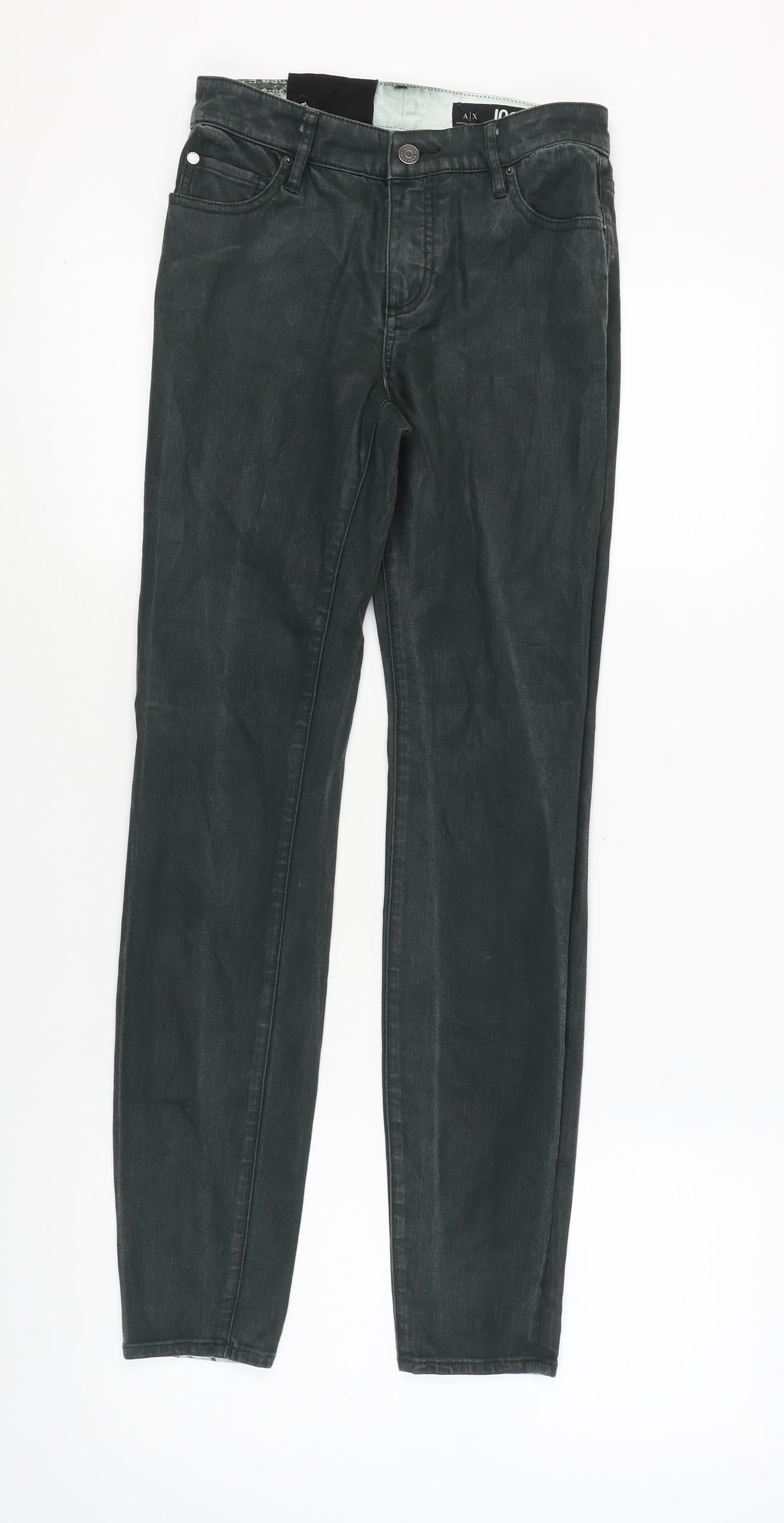 Armani Exchange Women's Black Skinny Jeans - Size 27