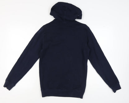 Helly Hansen Unisex Navy Hoodie, S, Cotton Pullover