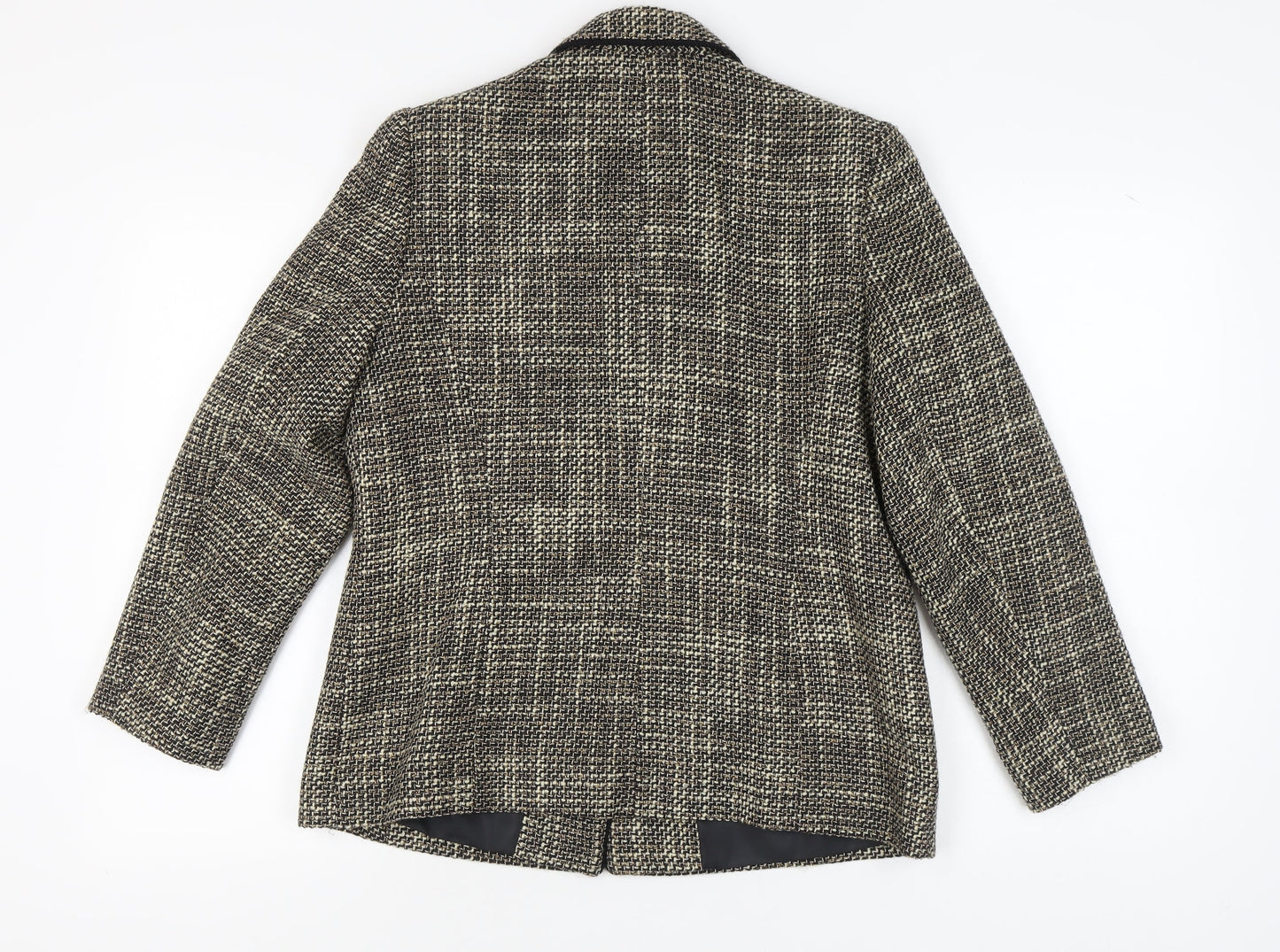 Eastex Women's Multicoloured Plaid Suit Jacket Size 12