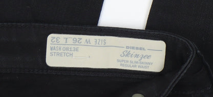Diesel Women's Black Skinny Jeans Size 26