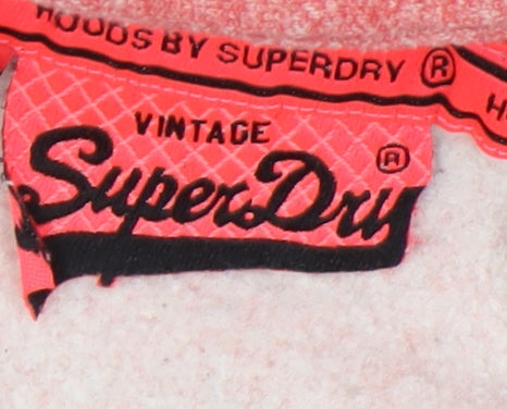 Superdry Women's Red Pullover Hoodie Size S