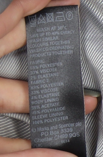 Marks and Spencer Women's Black Blazer UK 16