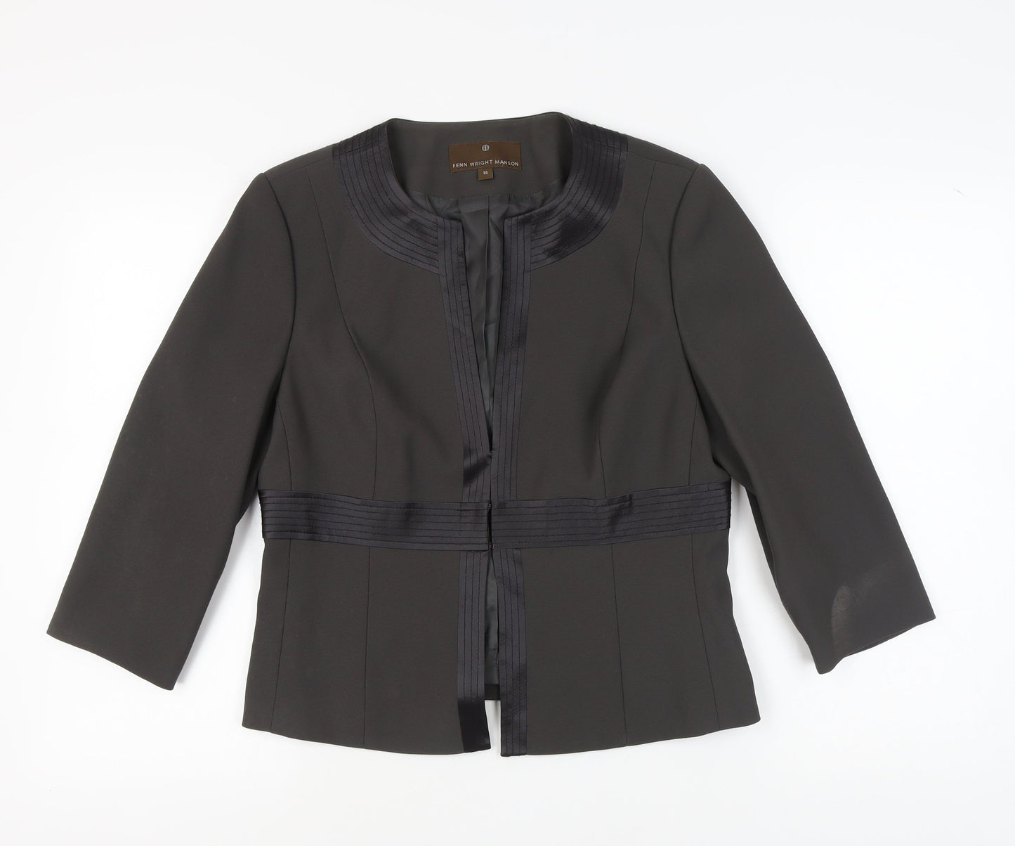 Fenn Wright Manson Women's Black Blazer Size 14