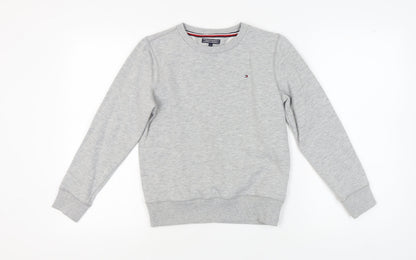Tommy Hilfiger Boys Grey Pullover Sweatshirt Size 24