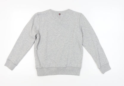 Tommy Hilfiger Boys Grey Pullover Sweatshirt Size 24