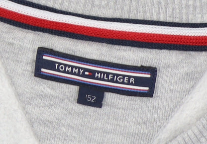 Tommy Hilfiger Boys Grey Pullover Sweatshirt Size 24