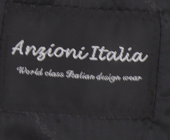 Argioni Italia Men's Blue Blazer, Size 42, Two-Button