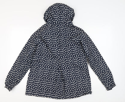 Peter Storm Girls Blue Polka Dot Jacket 13 Years