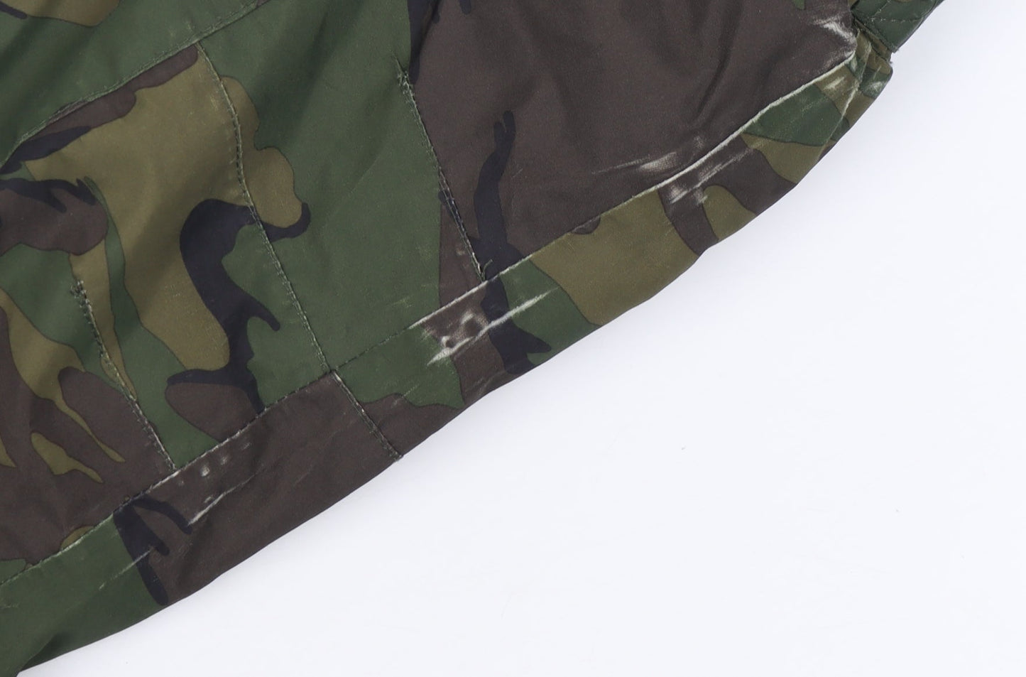 Next Boys Camouflage Puffer Jacket Green 7 Years Winter Hooded
